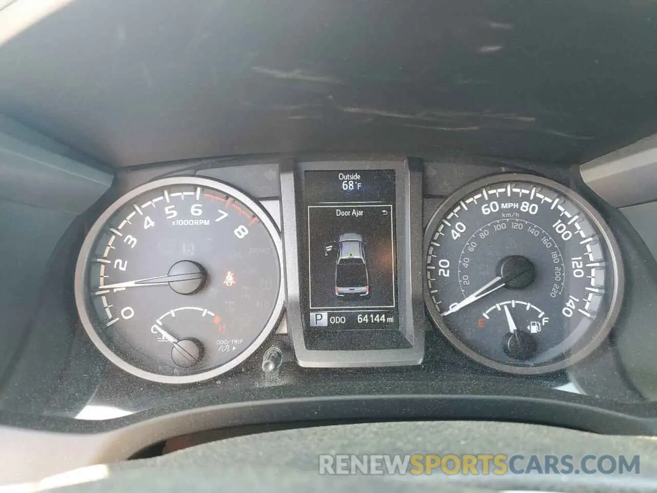 9 fotografías del automóvil dañado 3TMCZ5AN6KM274037 TOYOTA TACOMA 2019