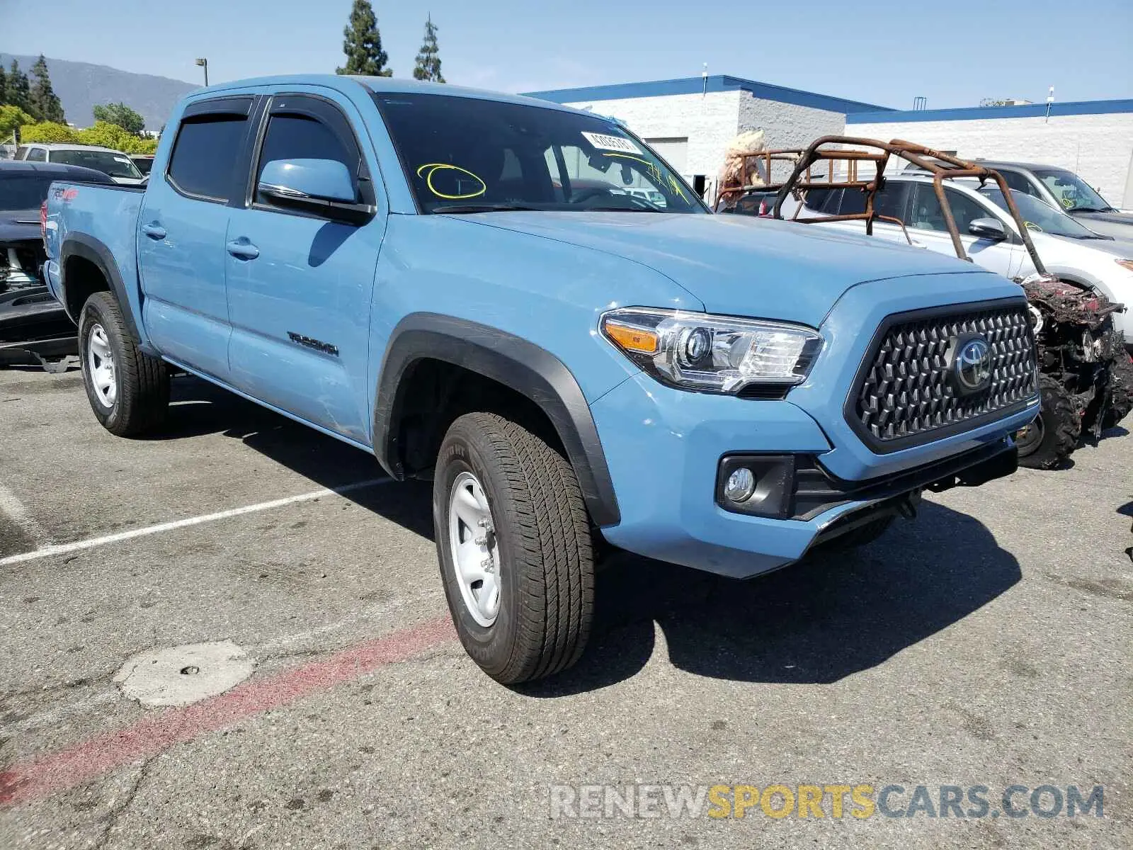 1 fotografías del automóvil dañado 3TMCZ5AN6KM276421 TOYOTA TACOMA 2019