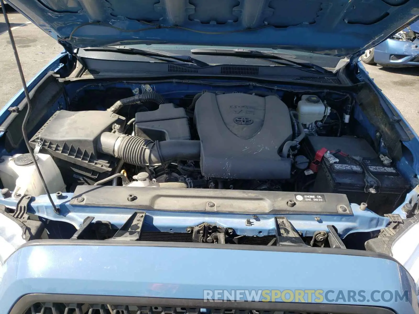 7 fotografías del automóvil dañado 3TMCZ5AN6KM276421 TOYOTA TACOMA 2019