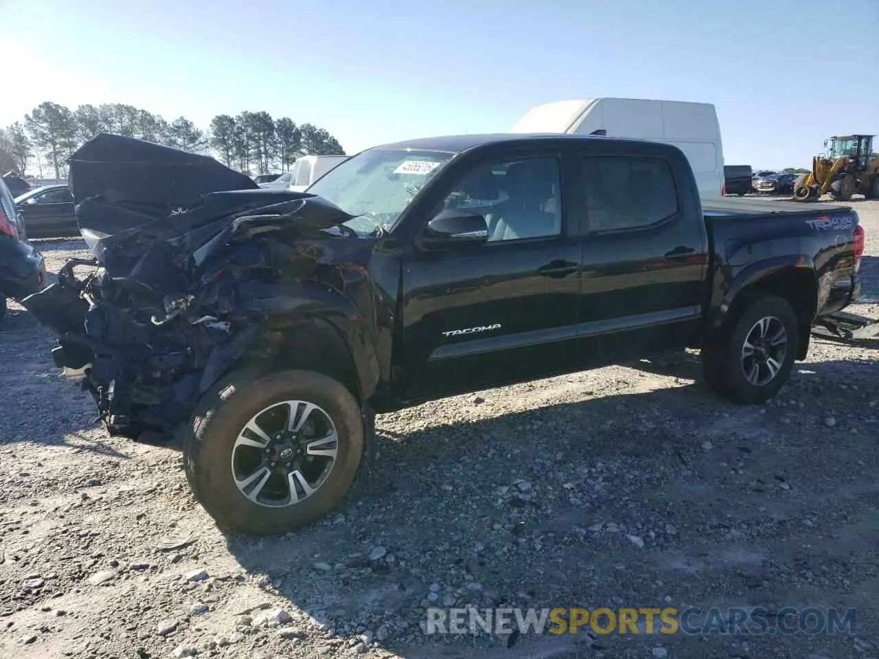 1 fotografías del automóvil dañado 3TMCZ5AN6KM281733 TOYOTA TACOMA 2019