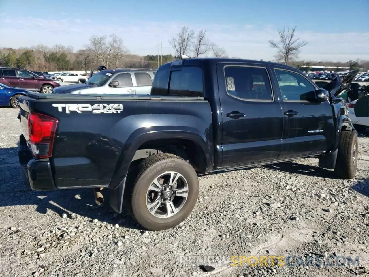 3 fotografías del automóvil dañado 3TMCZ5AN6KM281733 TOYOTA TACOMA 2019