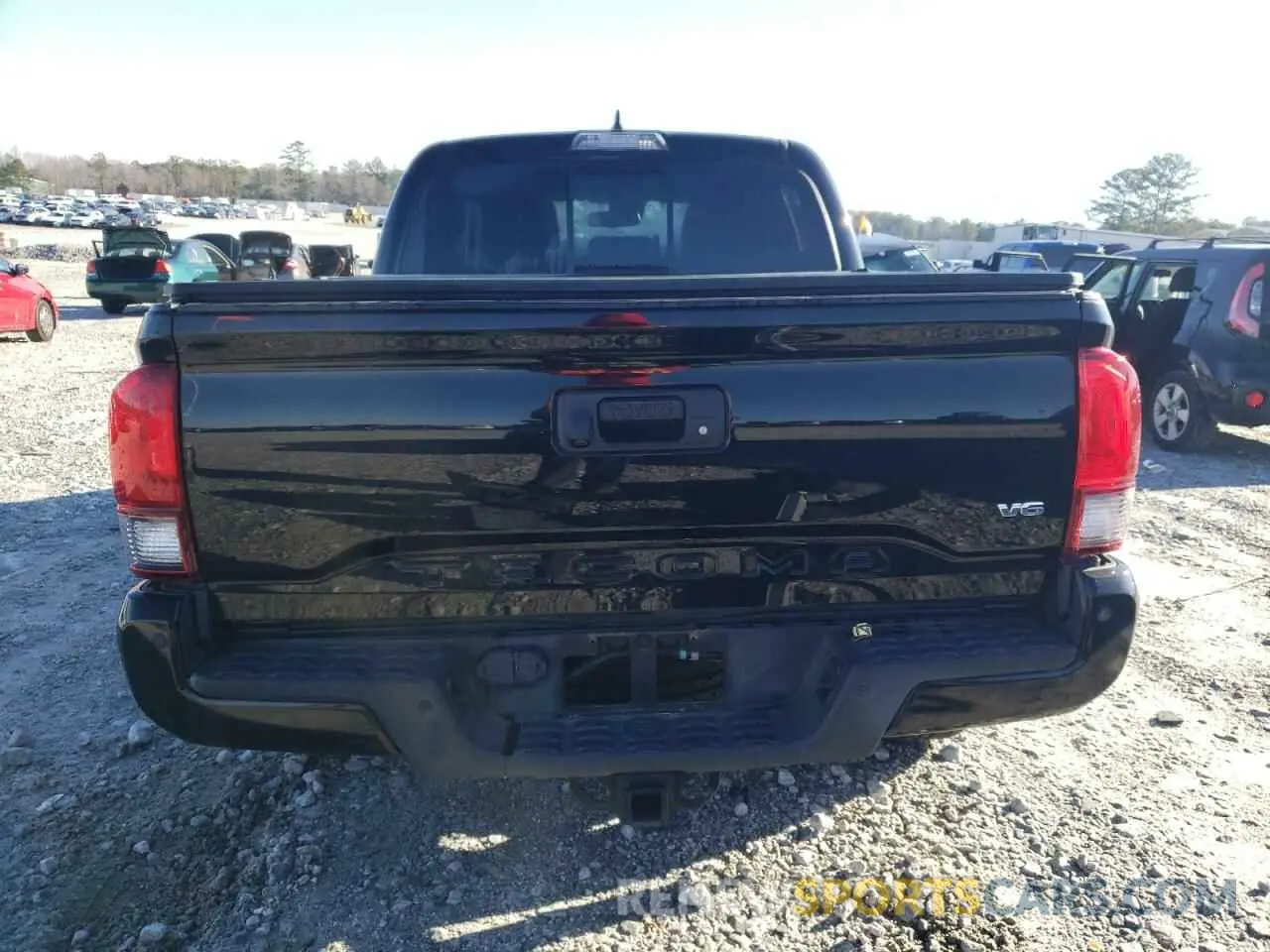 6 fotografías del automóvil dañado 3TMCZ5AN6KM281733 TOYOTA TACOMA 2019