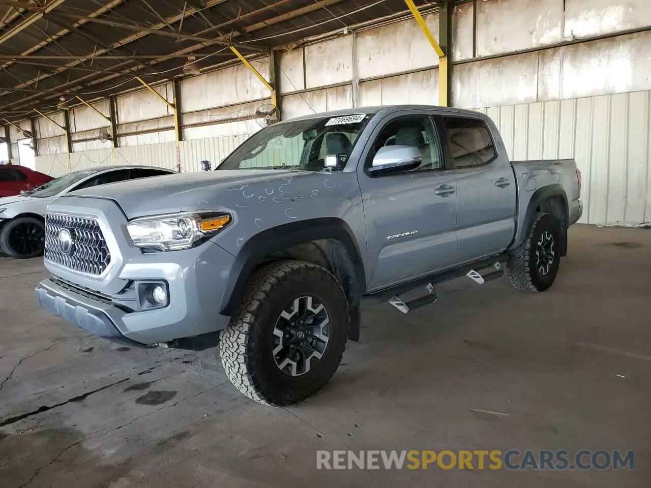 1 fotografías del automóvil dañado 3TMCZ5AN6KM282865 TOYOTA TACOMA 2019