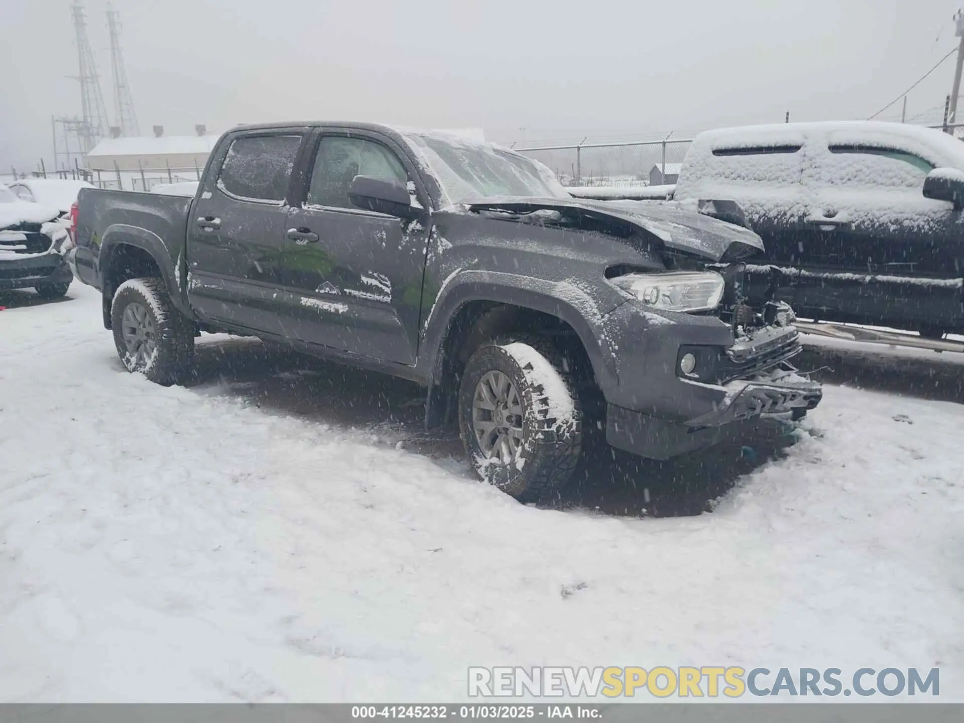 1 fotografías del automóvil dañado 3TMCZ5AN6KM283675 TOYOTA TACOMA 2019