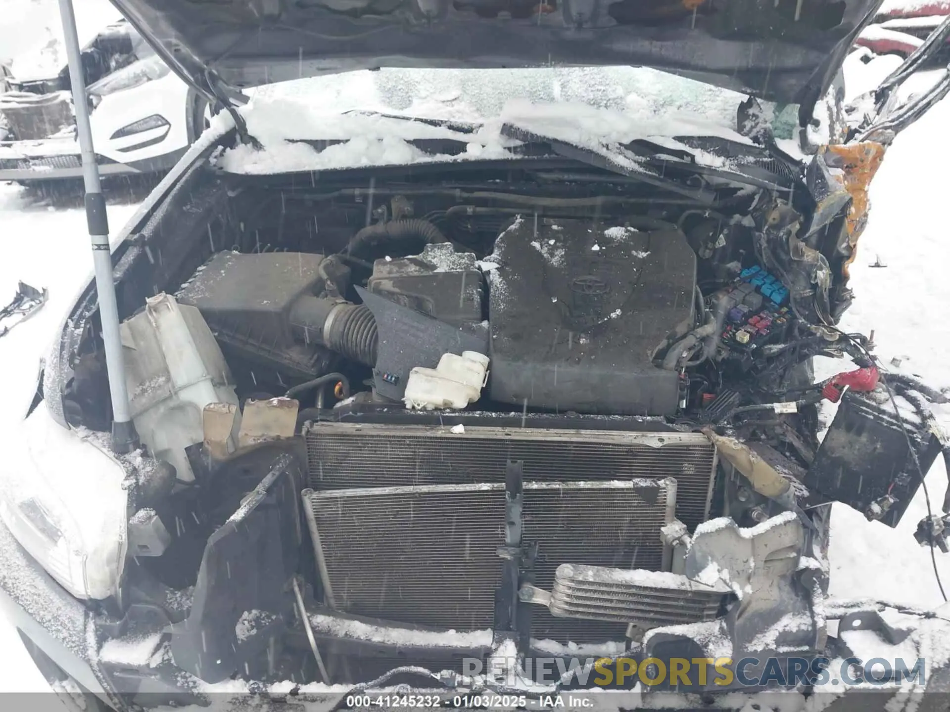 10 fotografías del automóvil dañado 3TMCZ5AN6KM283675 TOYOTA TACOMA 2019