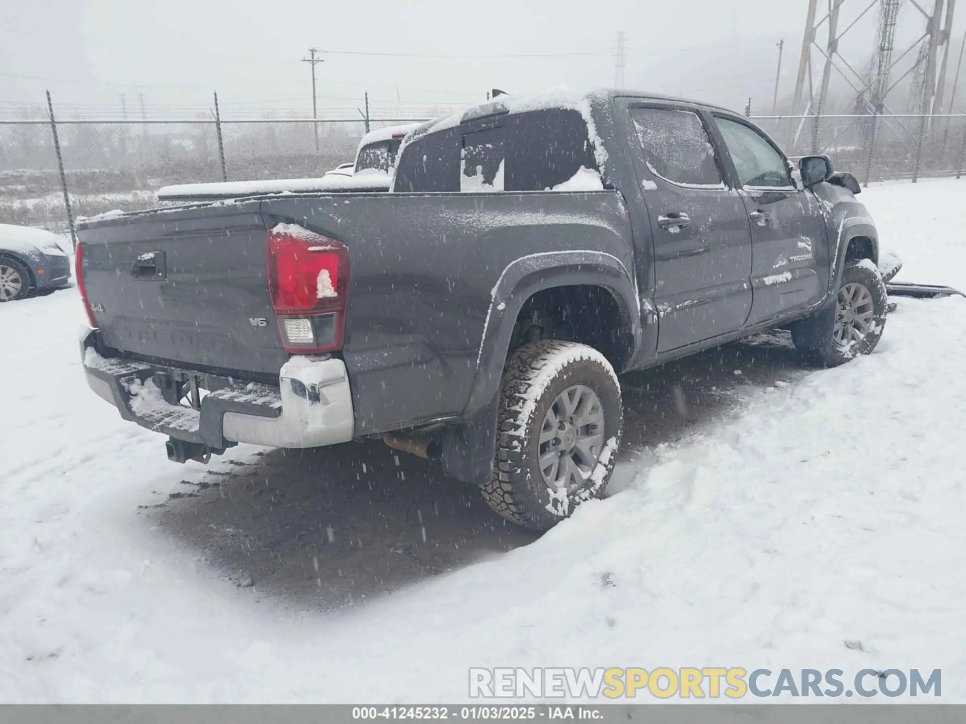 4 fotografías del automóvil dañado 3TMCZ5AN6KM283675 TOYOTA TACOMA 2019