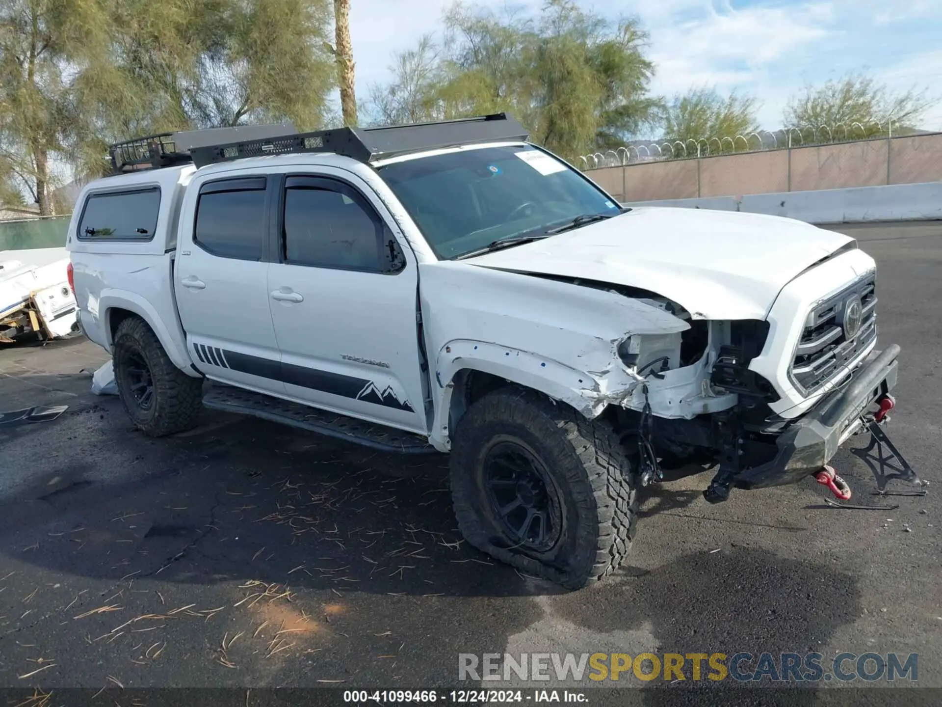 1 fotografías del automóvil dañado 3TMCZ5AN6KM284101 TOYOTA TACOMA 2019