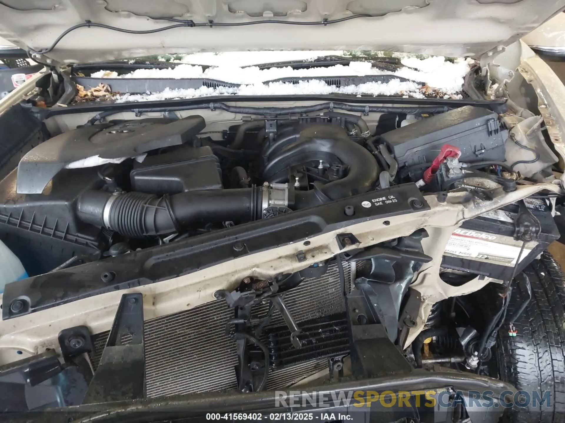 10 fotografías del automóvil dañado 3TMCZ5AN7KM192298 TOYOTA TACOMA 2019