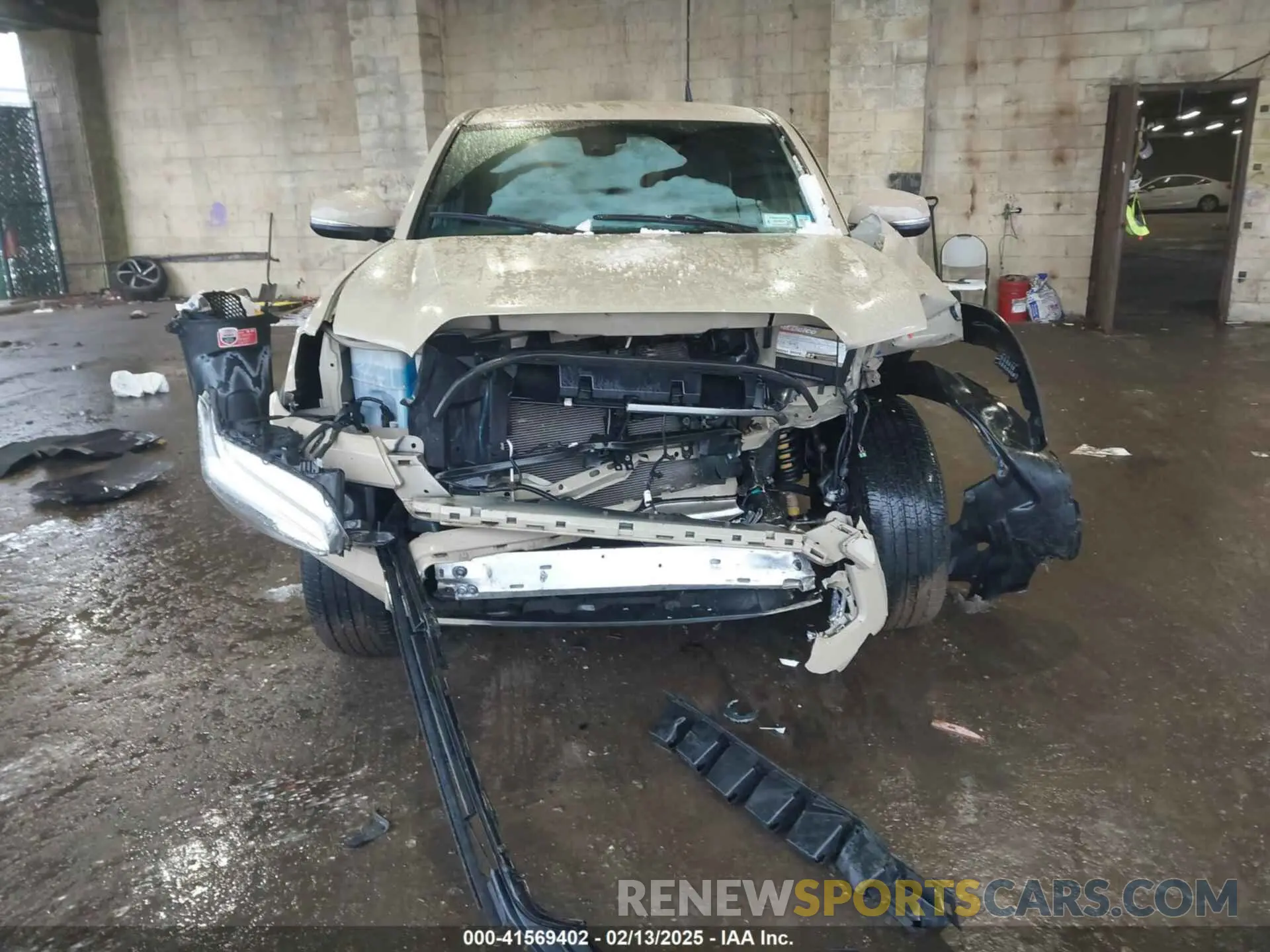 6 fotografías del automóvil dañado 3TMCZ5AN7KM192298 TOYOTA TACOMA 2019