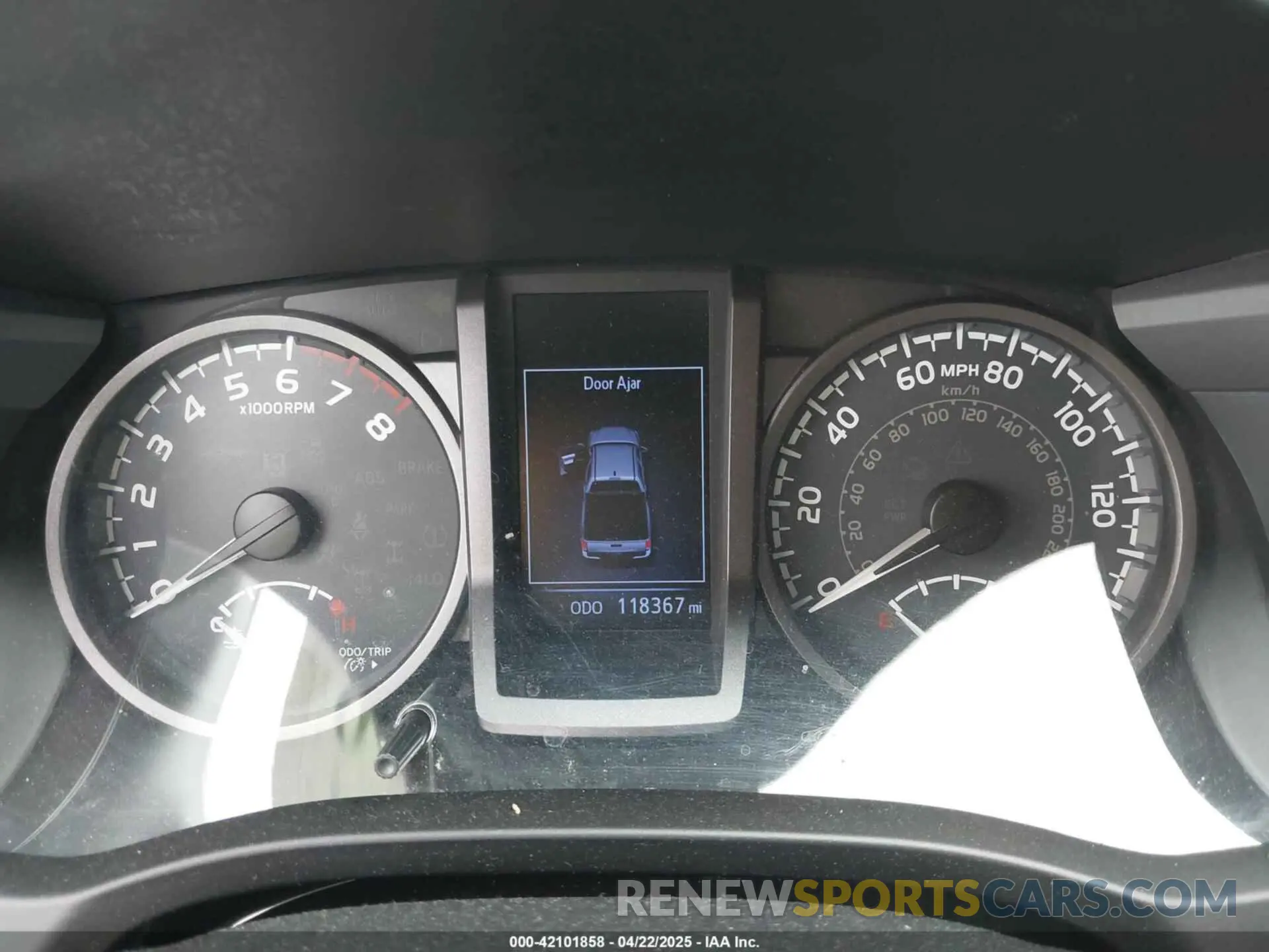 7 fotografías del automóvil dañado 3TMCZ5AN7KM198876 TOYOTA TACOMA 2019