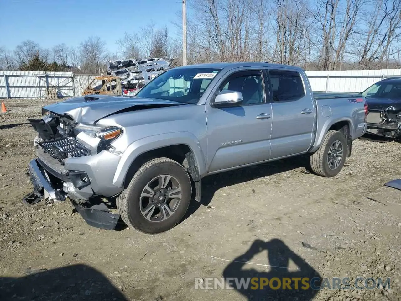 1 fotografías del automóvil dañado 3TMCZ5AN7KM218396 TOYOTA TACOMA 2019