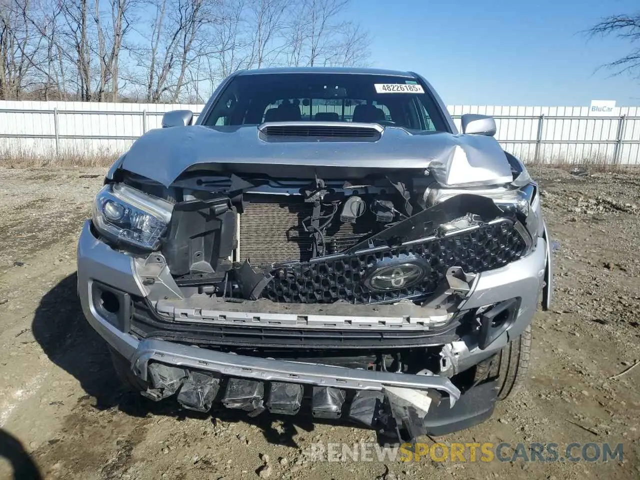5 fotografías del automóvil dañado 3TMCZ5AN7KM218396 TOYOTA TACOMA 2019