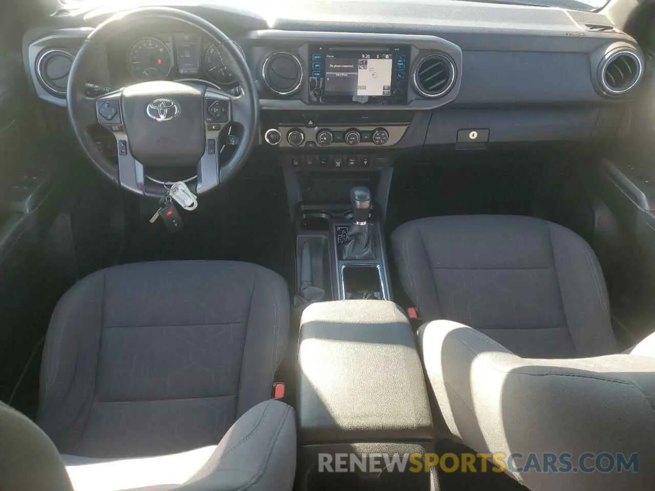 8 fotografías del automóvil dañado 3TMCZ5AN7KM218396 TOYOTA TACOMA 2019