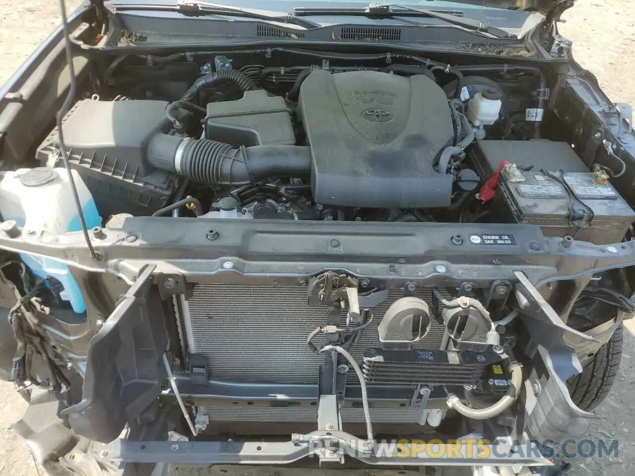 11 fotografías del automóvil dañado 3TMCZ5AN7KM218964 TOYOTA TACOMA 2019
