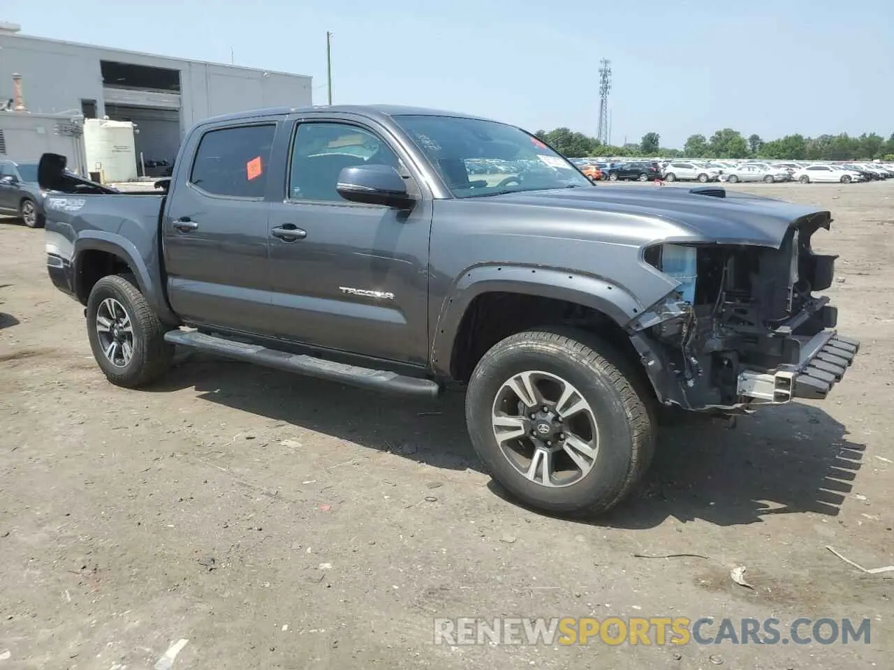 4 fotografías del automóvil dañado 3TMCZ5AN7KM218964 TOYOTA TACOMA 2019