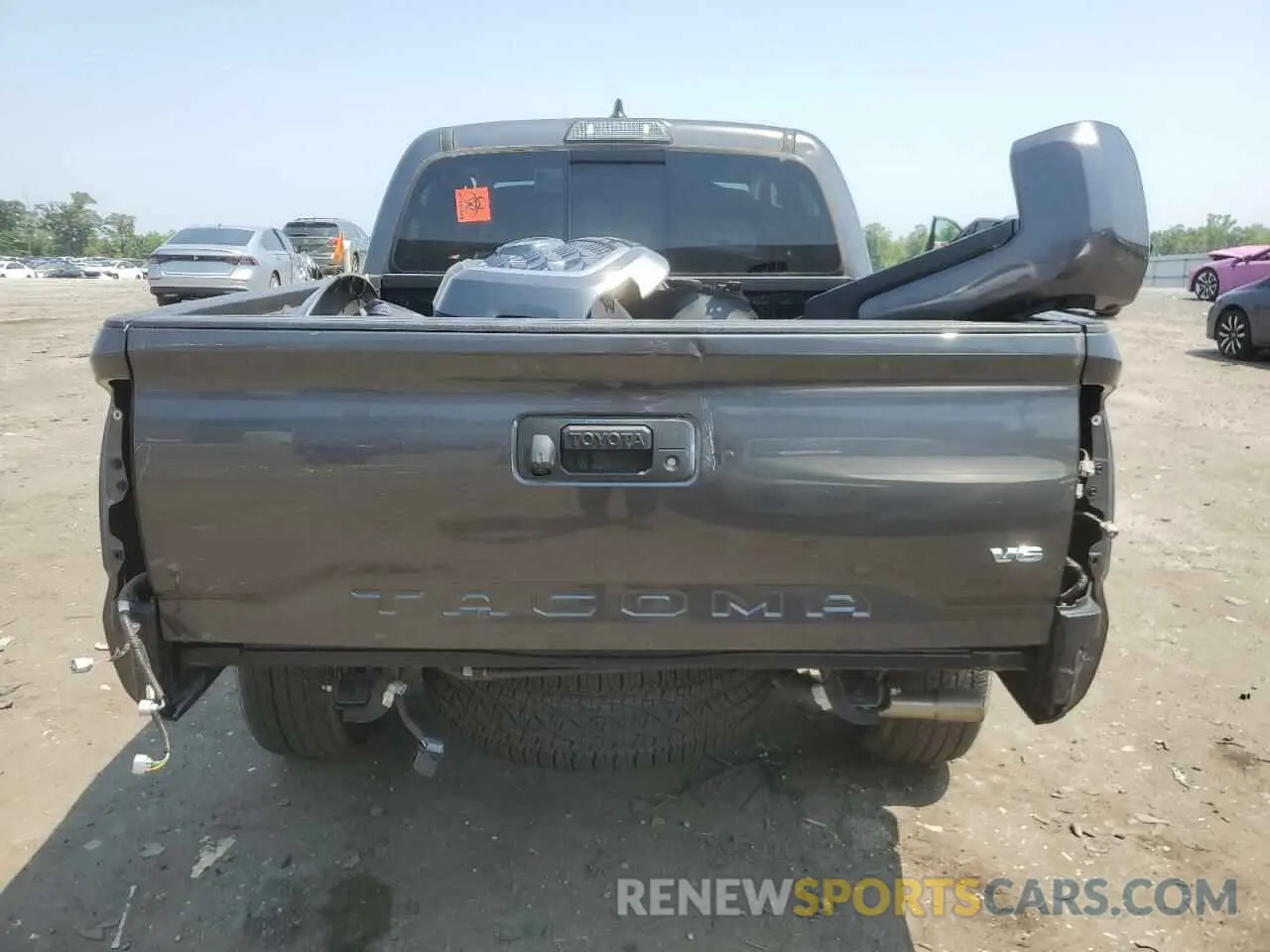 6 fotografías del automóvil dañado 3TMCZ5AN7KM218964 TOYOTA TACOMA 2019