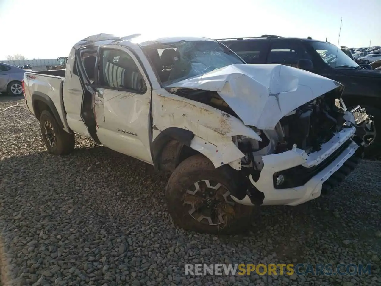 1 fotografías del automóvil dañado 3TMCZ5AN7KM222657 TOYOTA TACOMA 2019