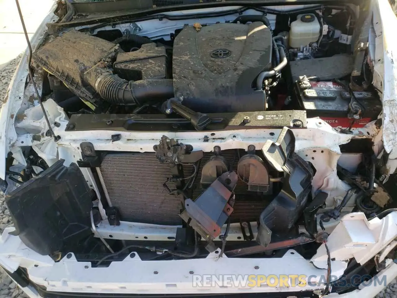 7 fotografías del automóvil dañado 3TMCZ5AN7KM222657 TOYOTA TACOMA 2019