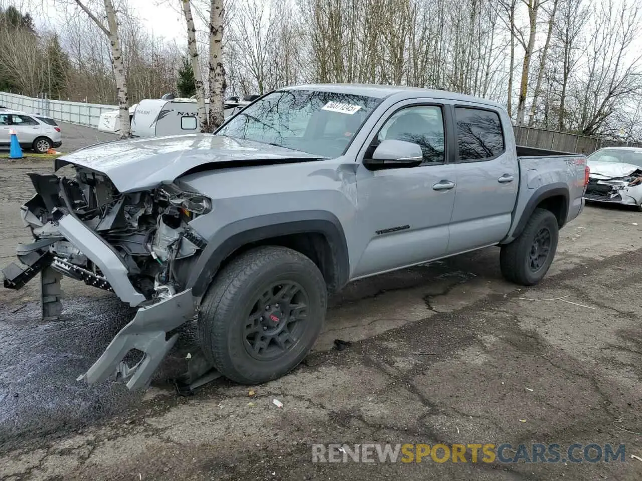 1 fotografías del automóvil dañado 3TMCZ5AN7KM224599 TOYOTA TACOMA 2019