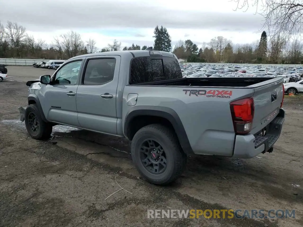 2 fotografías del automóvil dañado 3TMCZ5AN7KM224599 TOYOTA TACOMA 2019