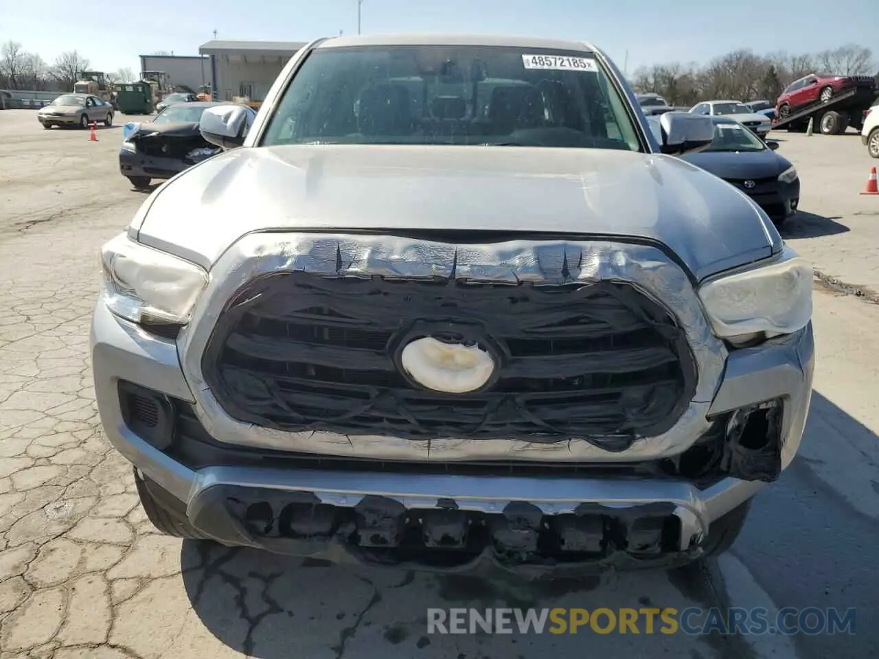 5 fotografías del automóvil dañado 3TMCZ5AN7KM229446 TOYOTA TACOMA 2019