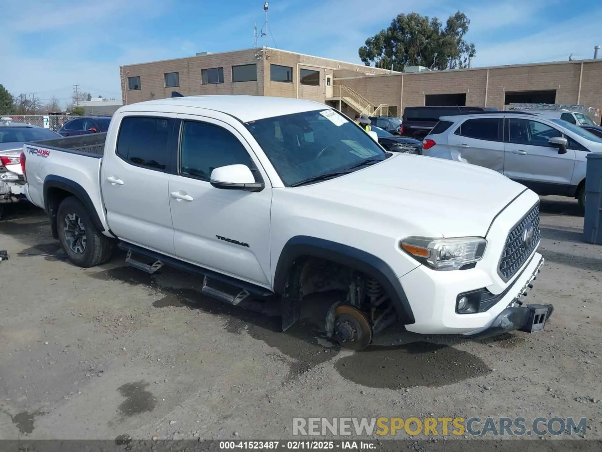 1 fotografías del automóvil dañado 3TMCZ5AN7KM259322 TOYOTA TACOMA 2019