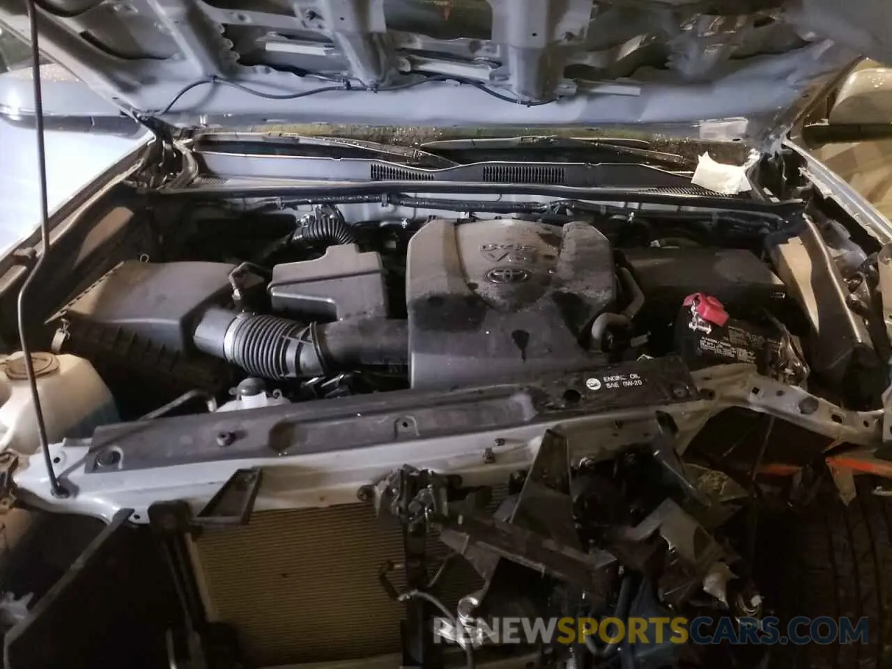 7 fotografías del automóvil dañado 3TMCZ5AN7KM270644 TOYOTA TACOMA 2019