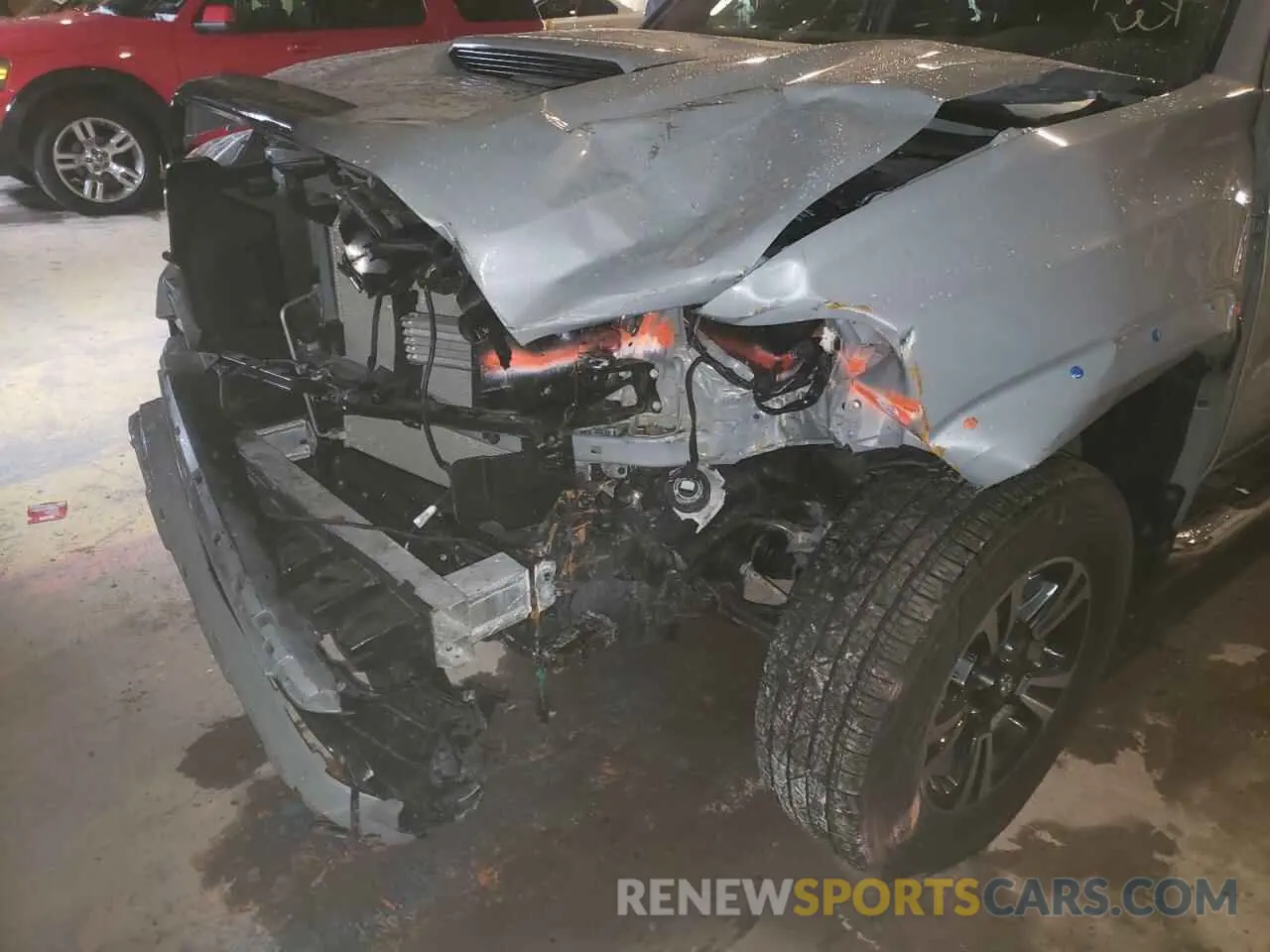 9 fotografías del automóvil dañado 3TMCZ5AN7KM270644 TOYOTA TACOMA 2019