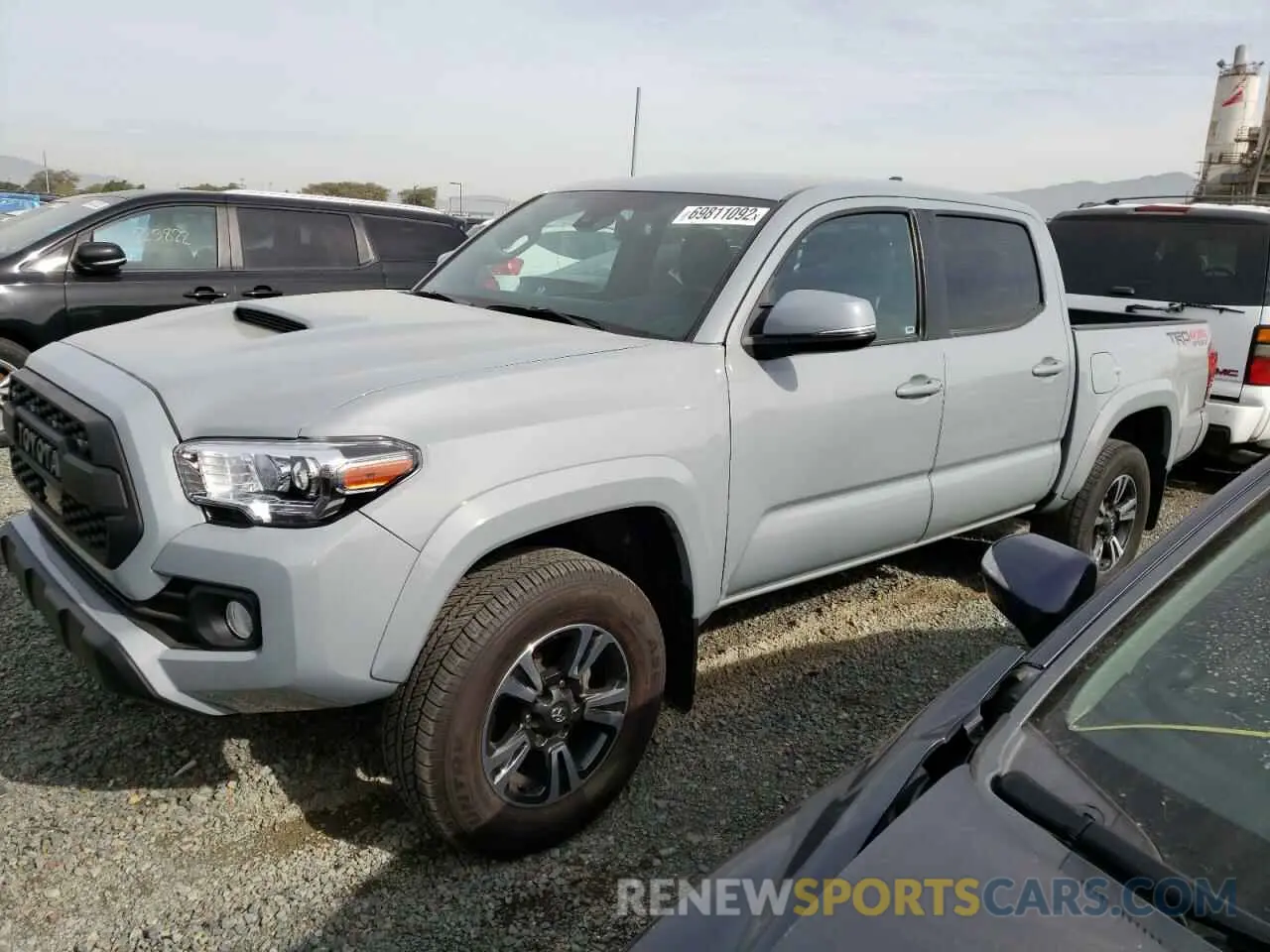1 fotografías del automóvil dañado 3TMCZ5AN7KM279716 TOYOTA TACOMA 2019