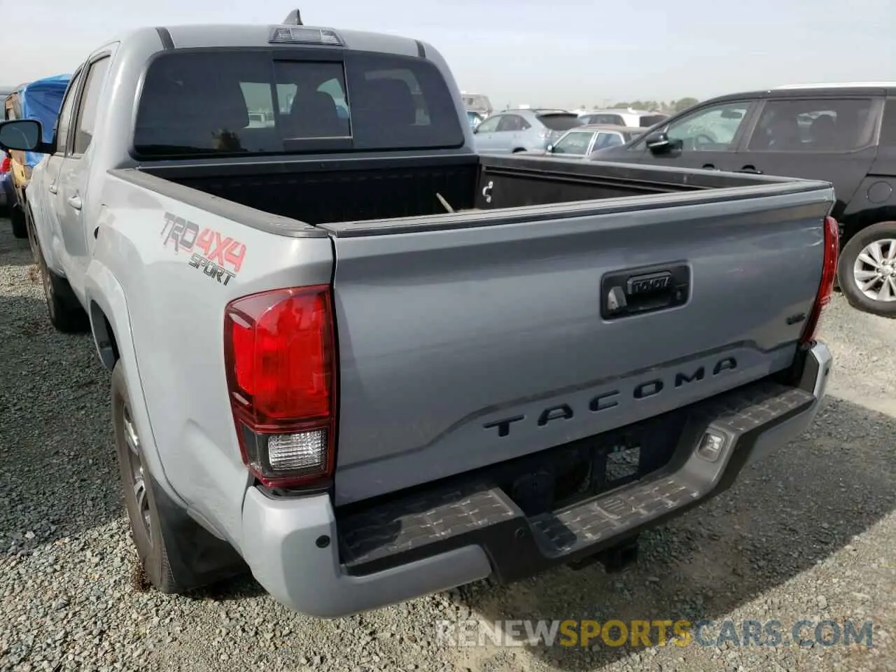 6 fotografías del automóvil dañado 3TMCZ5AN7KM279716 TOYOTA TACOMA 2019