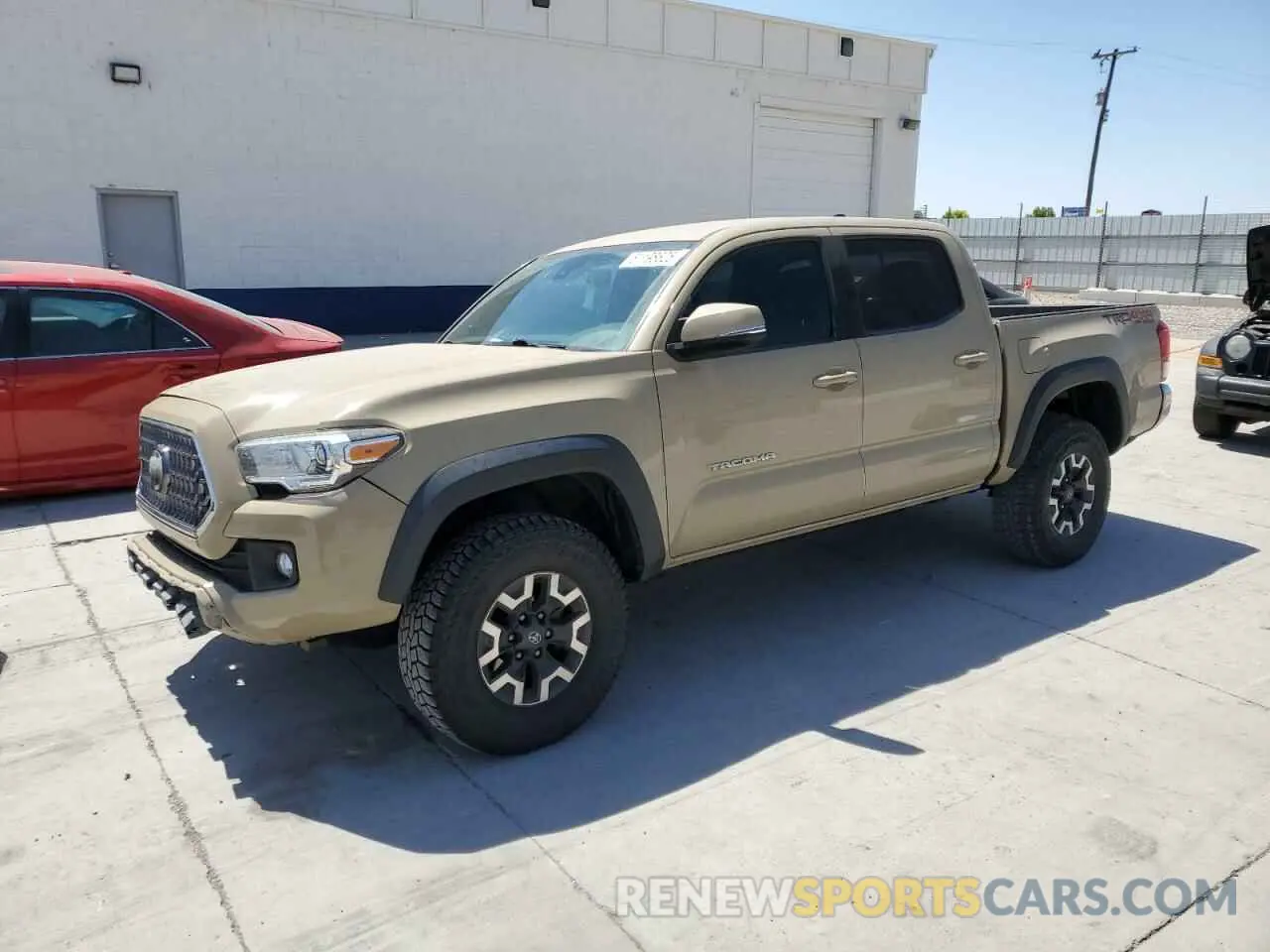 1 fotografías del automóvil dañado 3TMCZ5AN8KM190687 TOYOTA TACOMA 2019