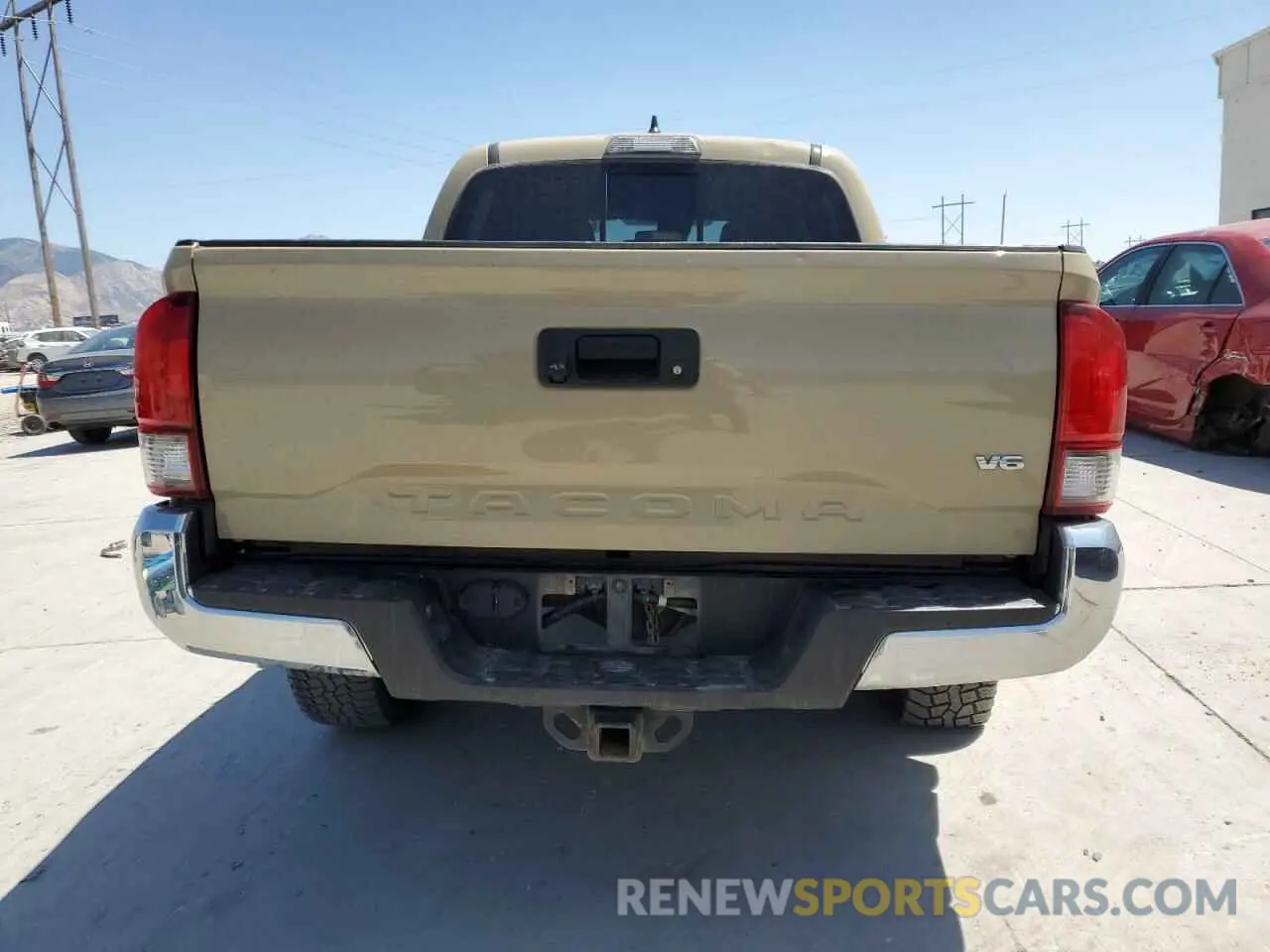 6 fotografías del automóvil dañado 3TMCZ5AN8KM190687 TOYOTA TACOMA 2019