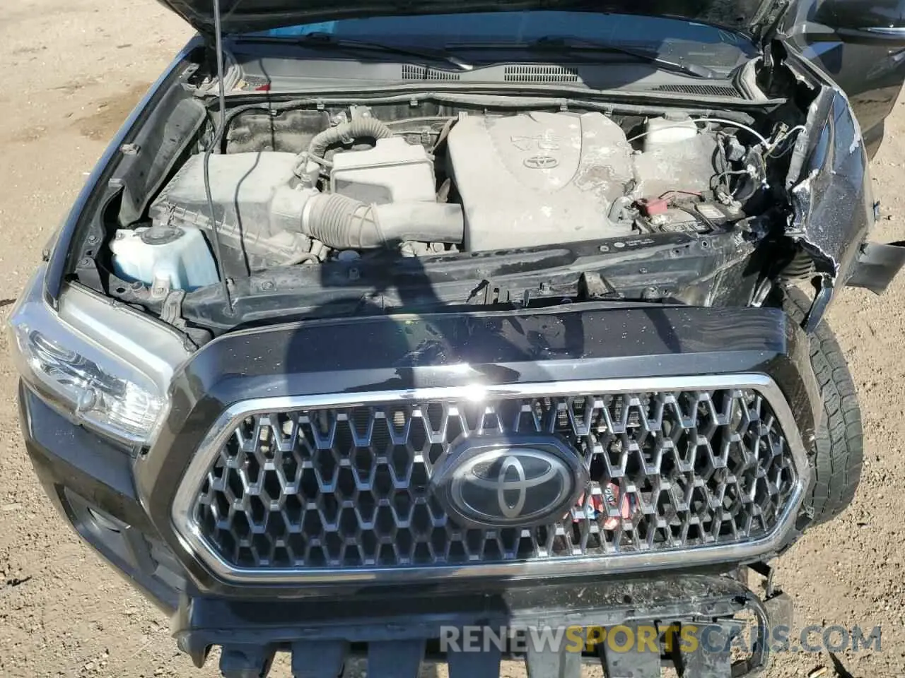 11 fotografías del automóvil dañado 3TMCZ5AN8KM198319 TOYOTA TACOMA 2019