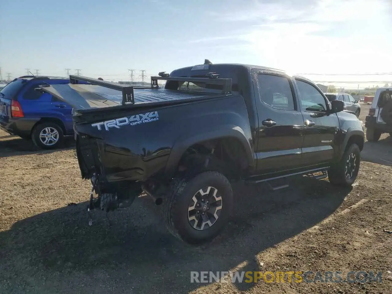 3 fotografías del automóvil dañado 3TMCZ5AN8KM198319 TOYOTA TACOMA 2019