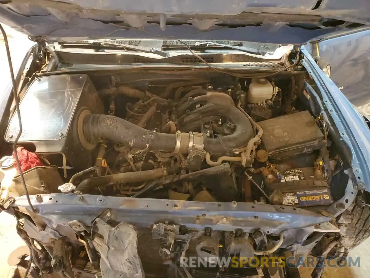 11 fotografías del automóvil dañado 3TMCZ5AN8KM234610 TOYOTA TACOMA 2019