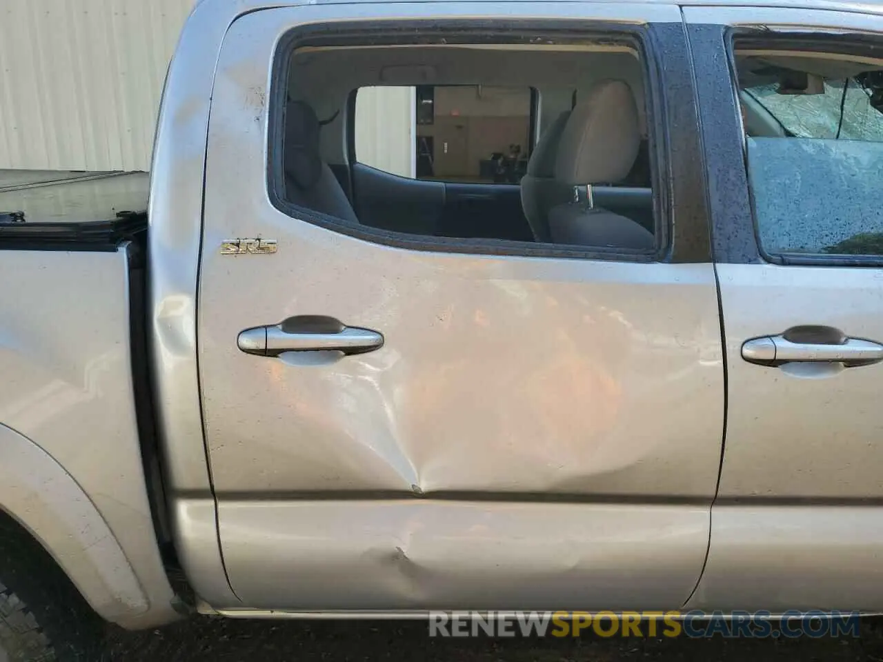 10 fotografías del automóvil dañado 3TMCZ5AN8KM245526 TOYOTA TACOMA 2019