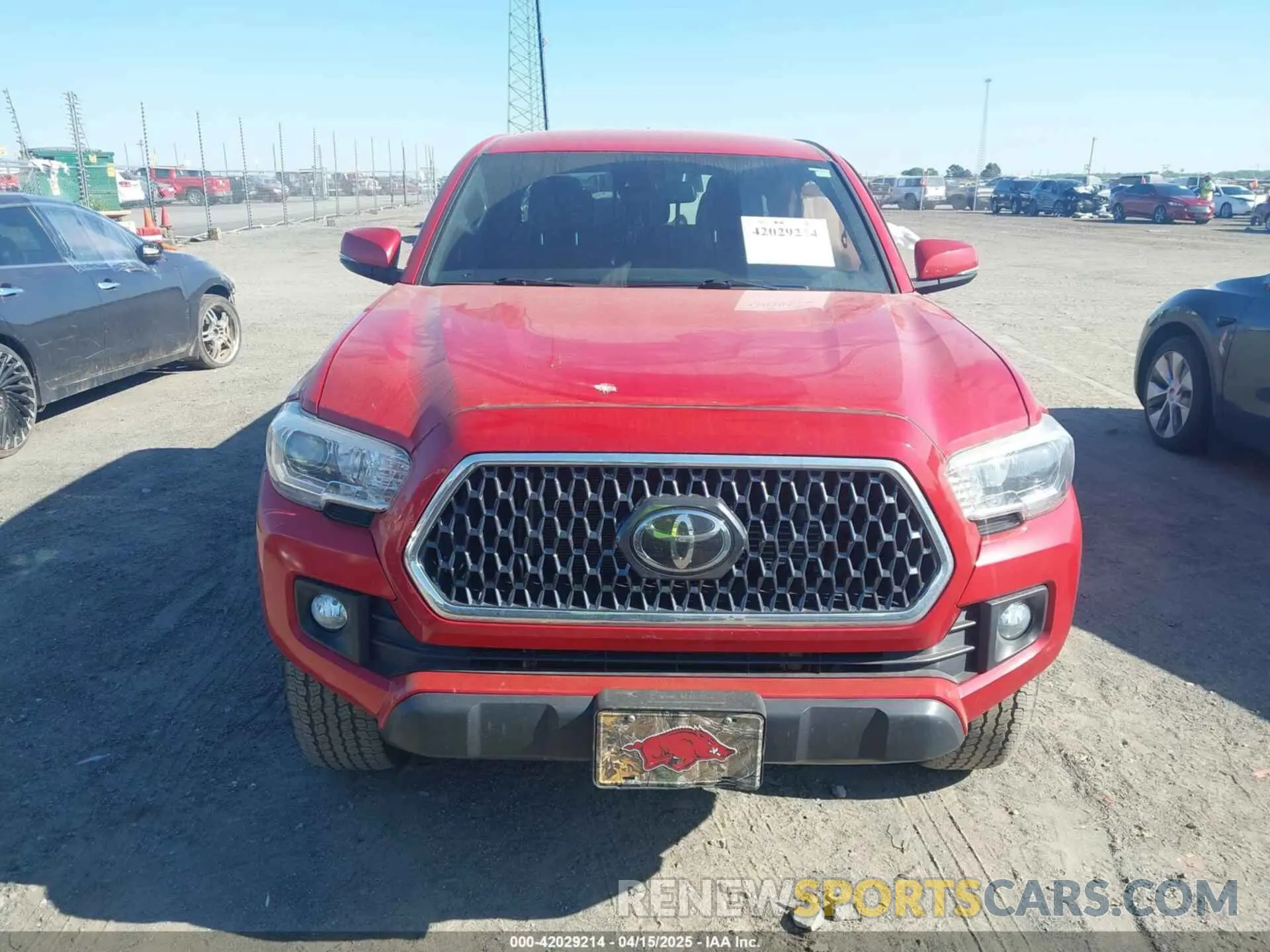 13 fotografías del automóvil dañado 3TMCZ5AN8KM259474 TOYOTA TACOMA 2019