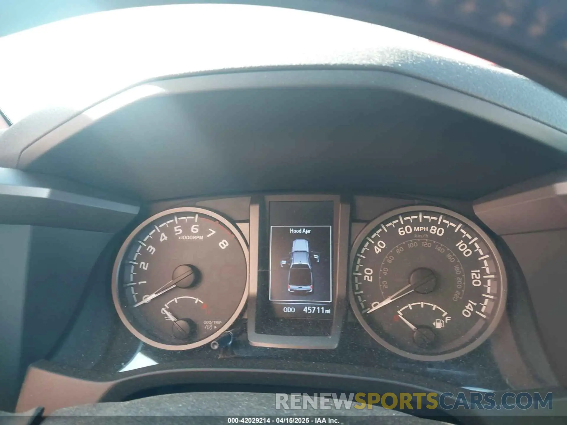 7 fotografías del automóvil dañado 3TMCZ5AN8KM259474 TOYOTA TACOMA 2019