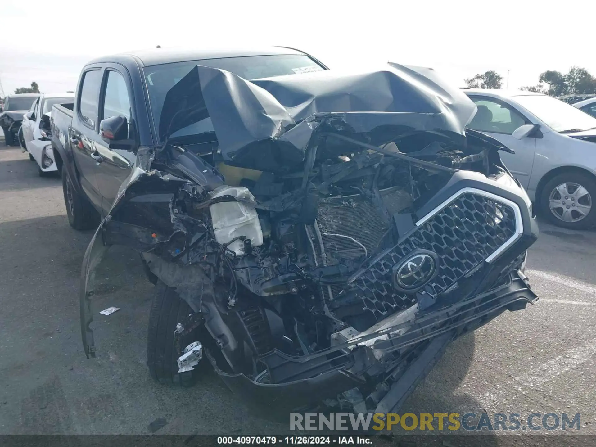 1 fotografías del automóvil dañado 3TMCZ5AN9KM193792 TOYOTA TACOMA 2019