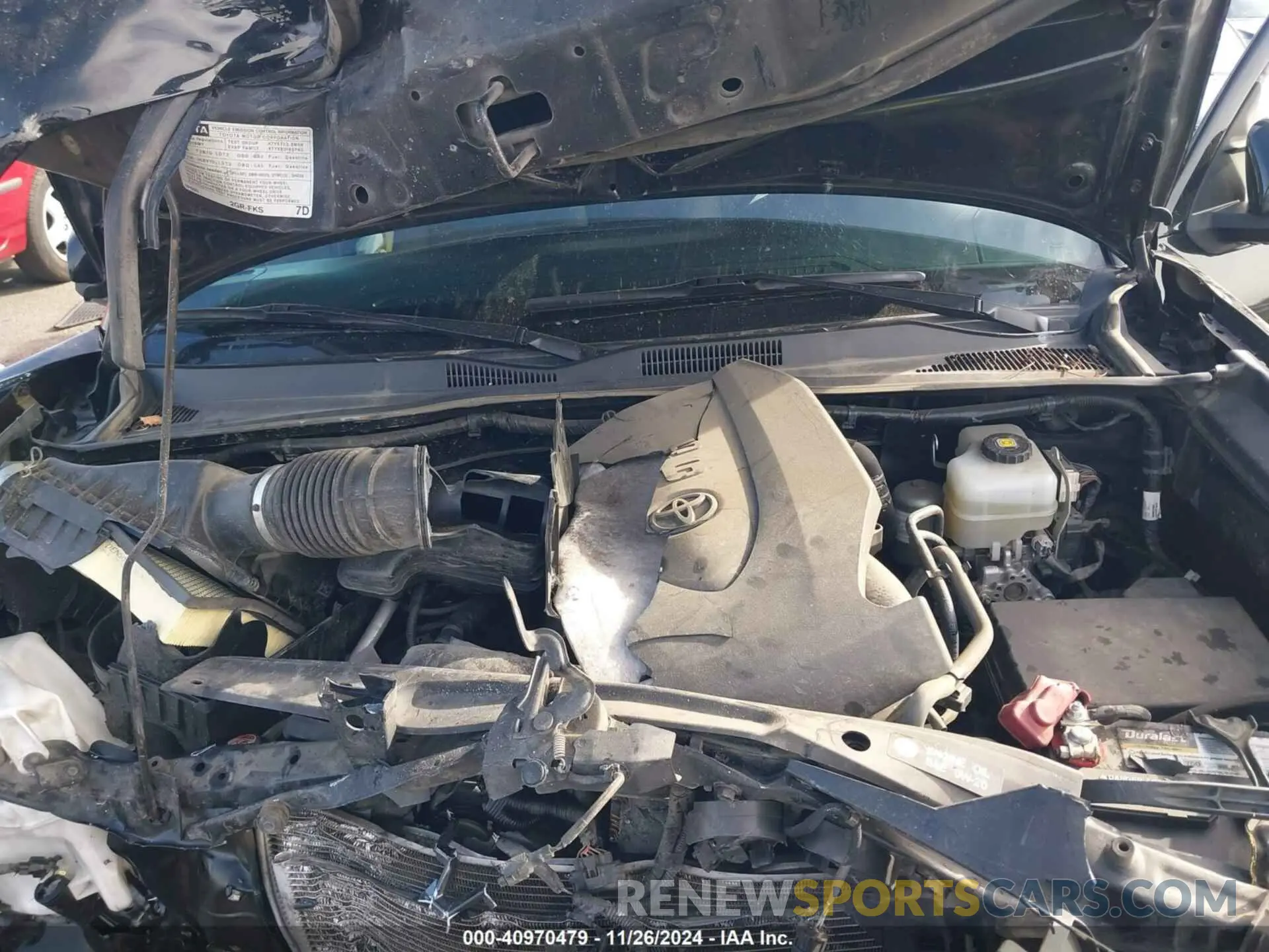 10 fotografías del automóvil dañado 3TMCZ5AN9KM193792 TOYOTA TACOMA 2019