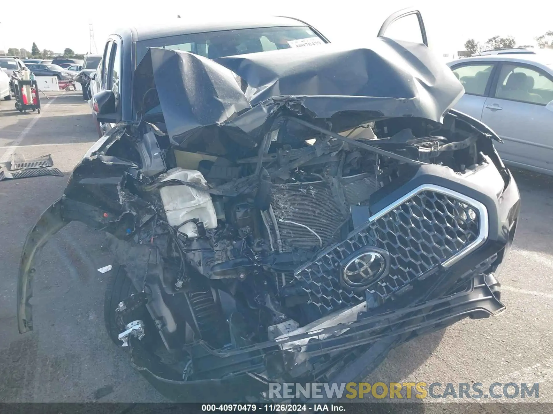 6 fotografías del automóvil dañado 3TMCZ5AN9KM193792 TOYOTA TACOMA 2019