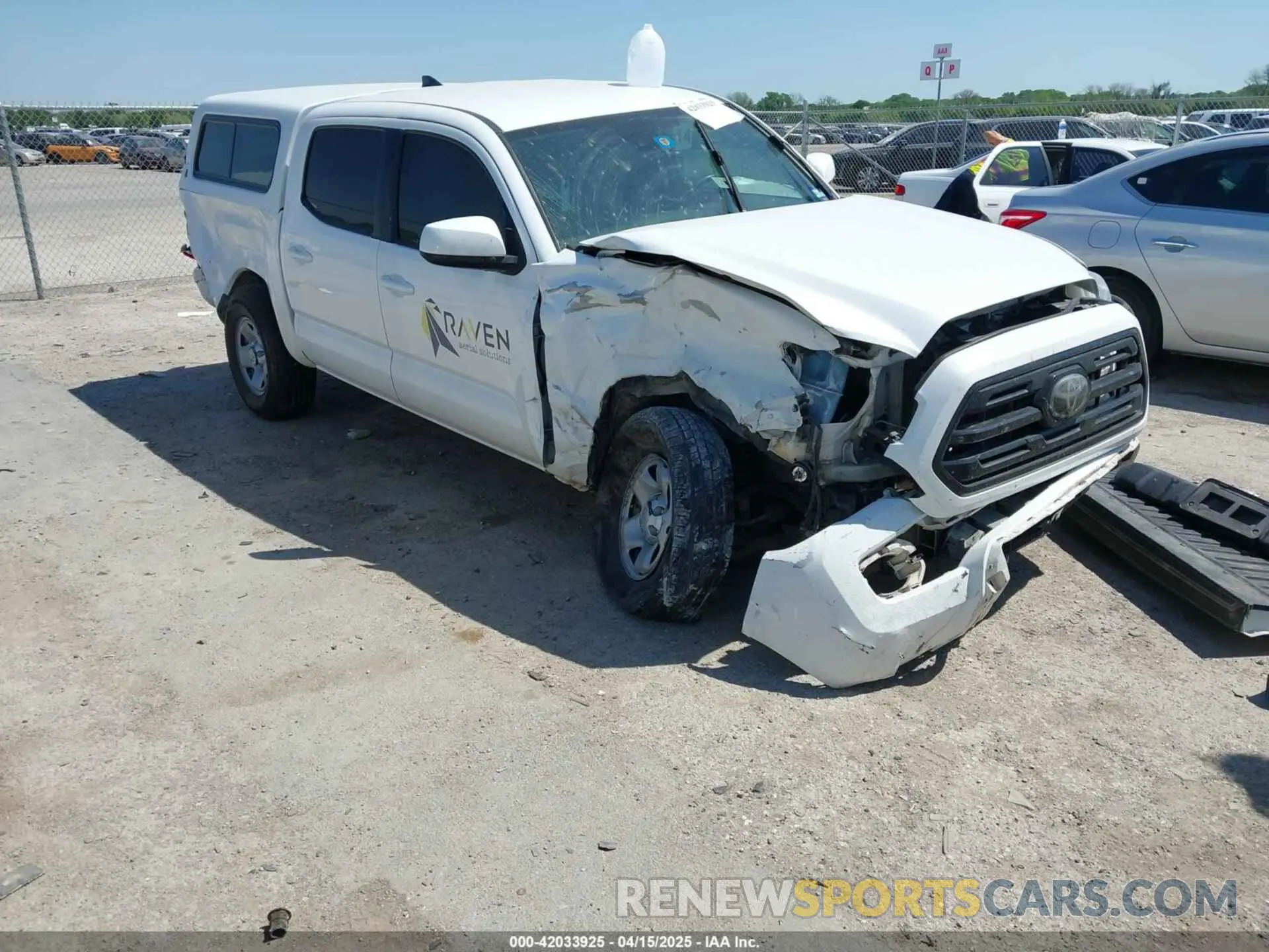 1 fotografías del automóvil dañado 3TMCZ5AN9KM211420 TOYOTA TACOMA 2019