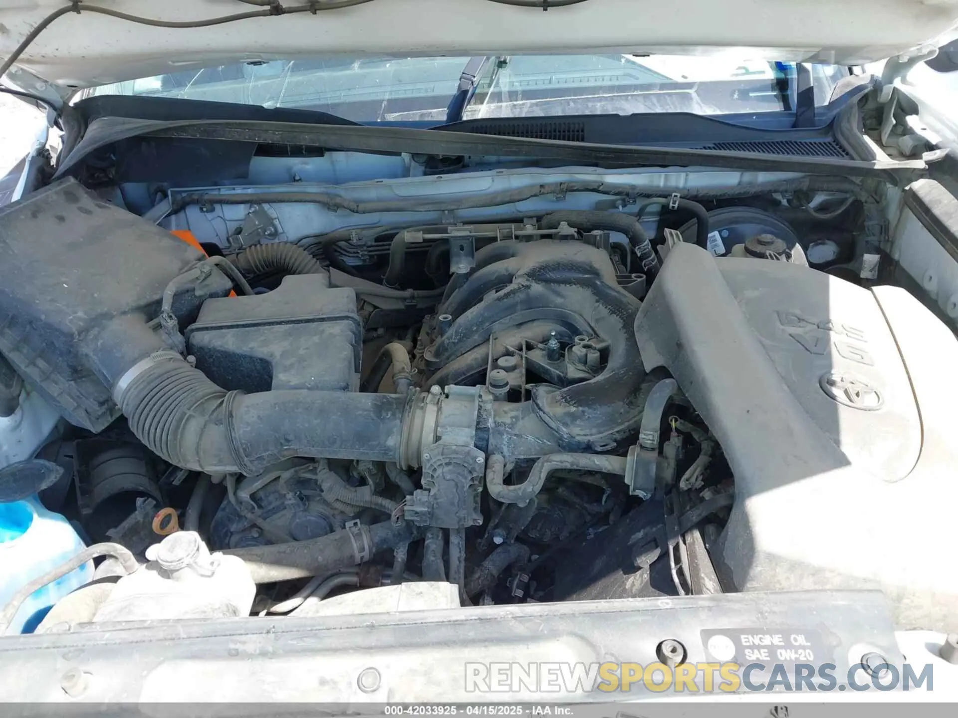 10 fotografías del automóvil dañado 3TMCZ5AN9KM211420 TOYOTA TACOMA 2019