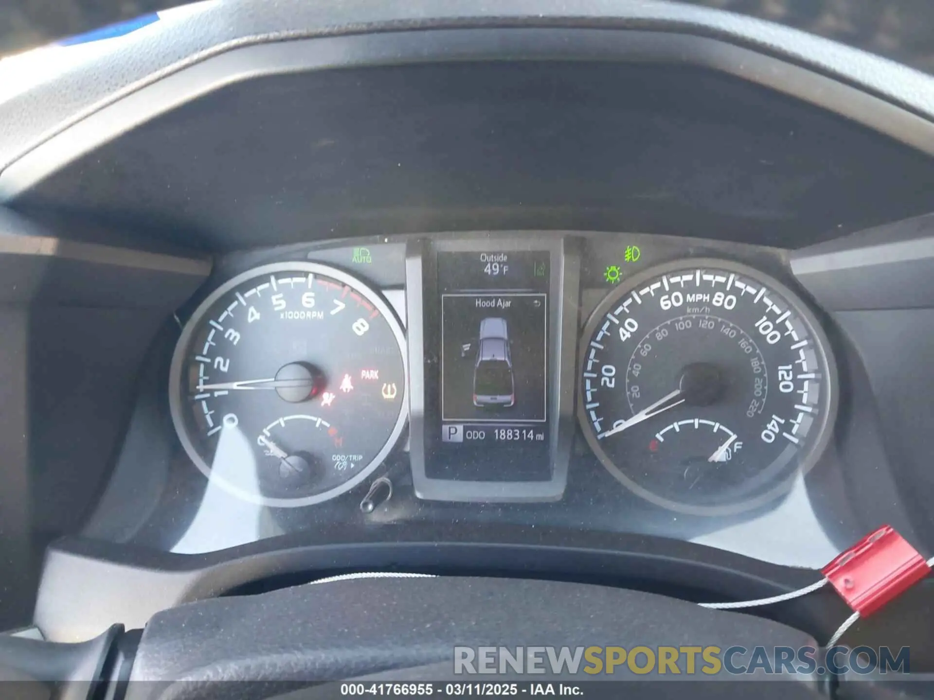15 fotografías del automóvil dañado 3TMCZ5AN9KM214768 TOYOTA TACOMA 2019