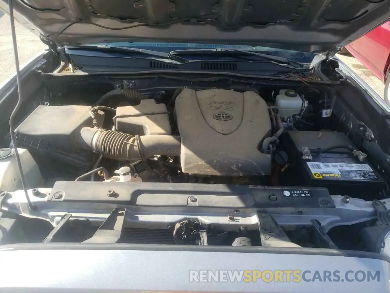 7 fotografías del automóvil dañado 3TMCZ5AN9KM224989 TOYOTA TACOMA 2019