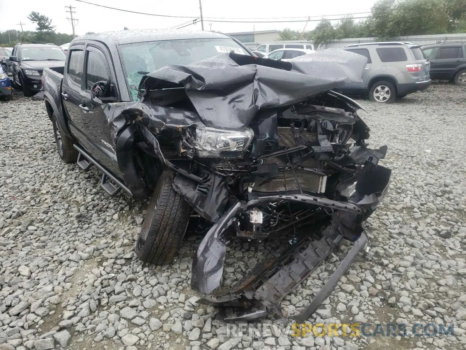 9 fotografías del automóvil dañado 3TMCZ5AN9KM251075 TOYOTA TACOMA 2019