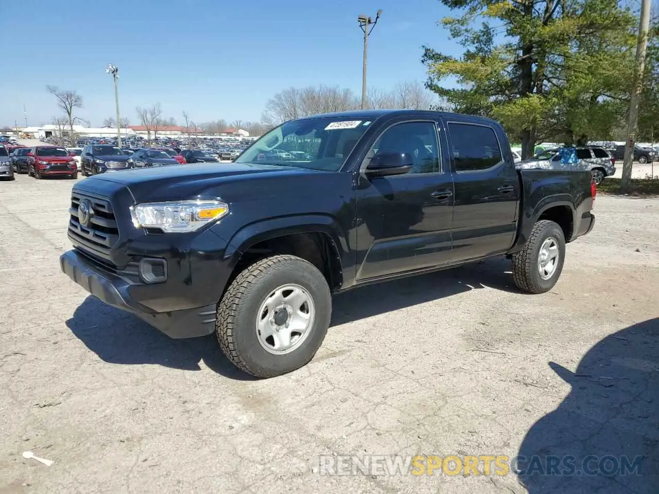 1 fotografías del automóvil dañado 3TMCZ5AN9KM263663 TOYOTA TACOMA 2019