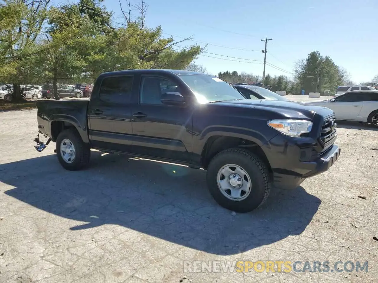 4 fotografías del automóvil dañado 3TMCZ5AN9KM263663 TOYOTA TACOMA 2019