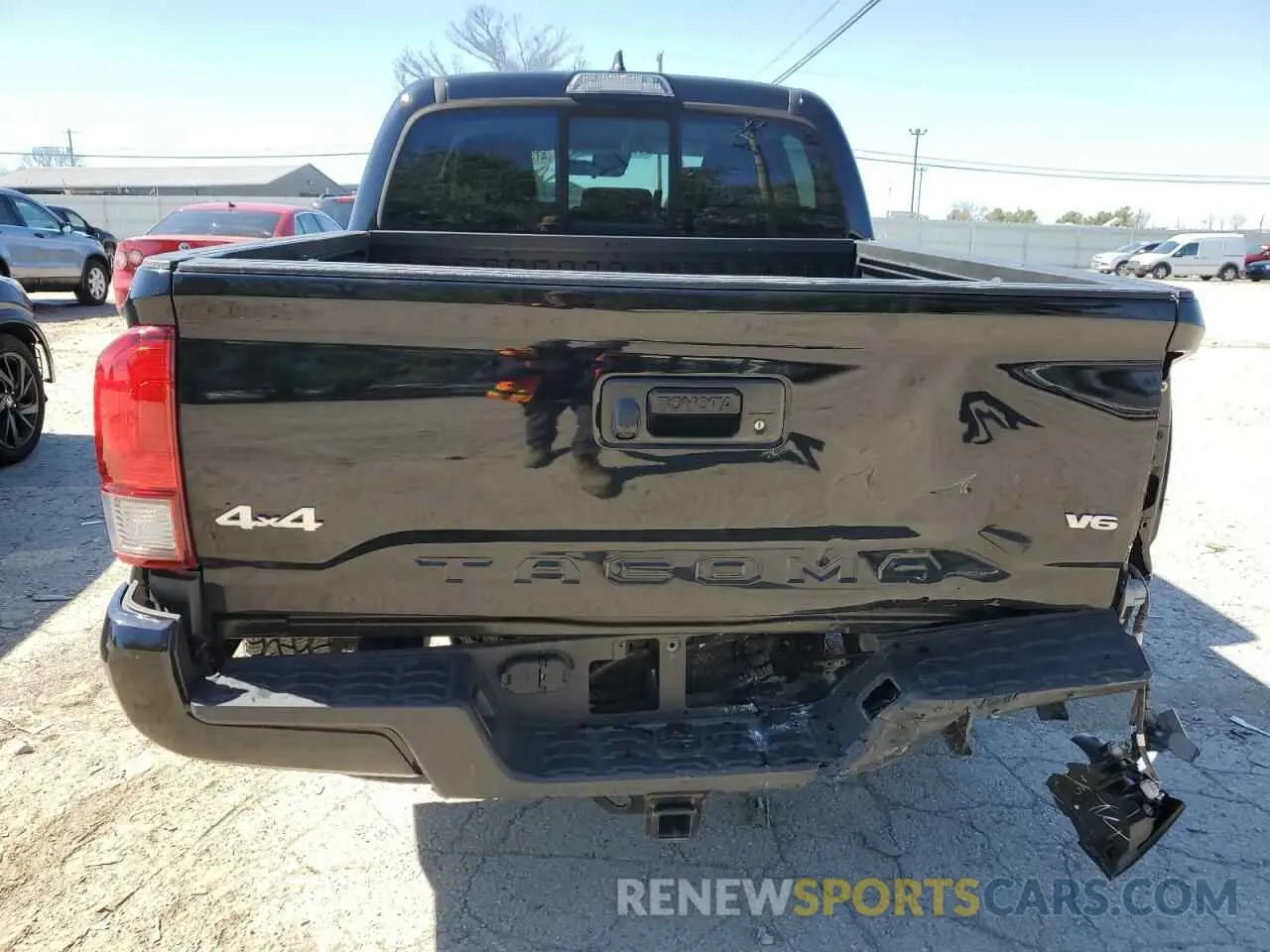 6 fotografías del automóvil dañado 3TMCZ5AN9KM263663 TOYOTA TACOMA 2019