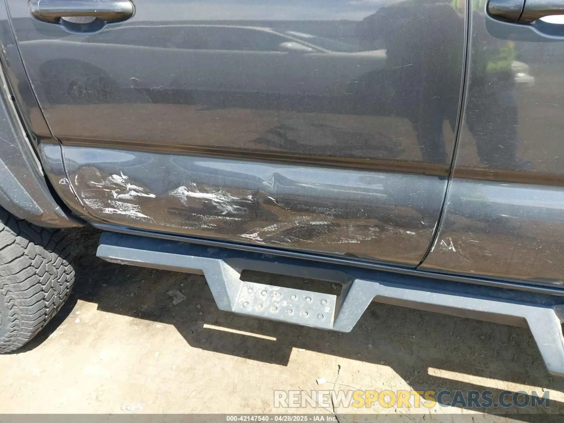 6 fotografías del automóvil dañado 3TMCZ5ANXKM191842 TOYOTA TACOMA 2019